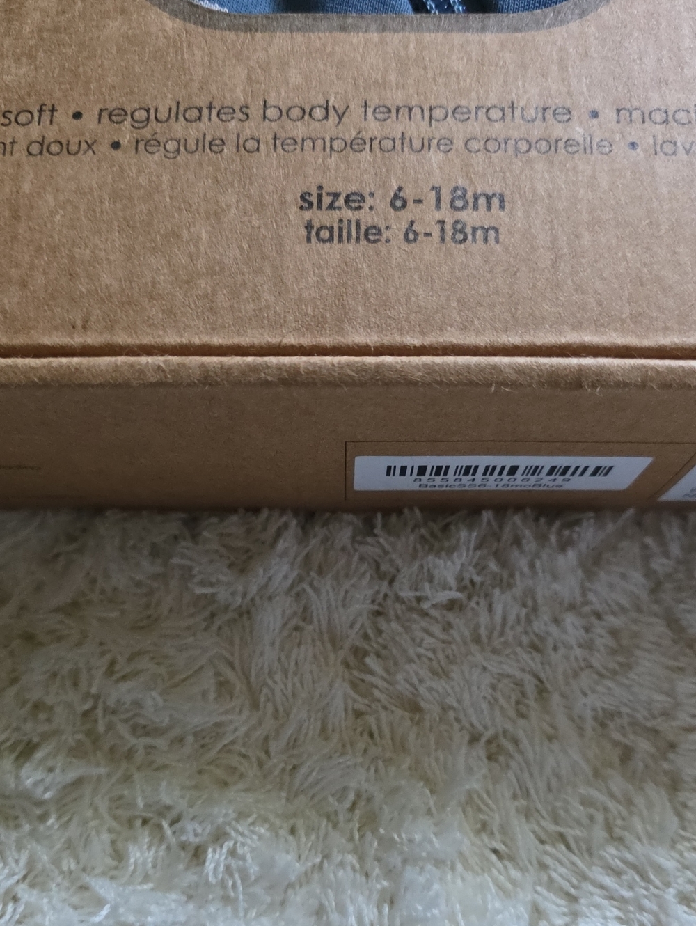 2 Pack Woolino 4 Seasons Sleep Bag 6-18 Months - Picture 6 of 6
